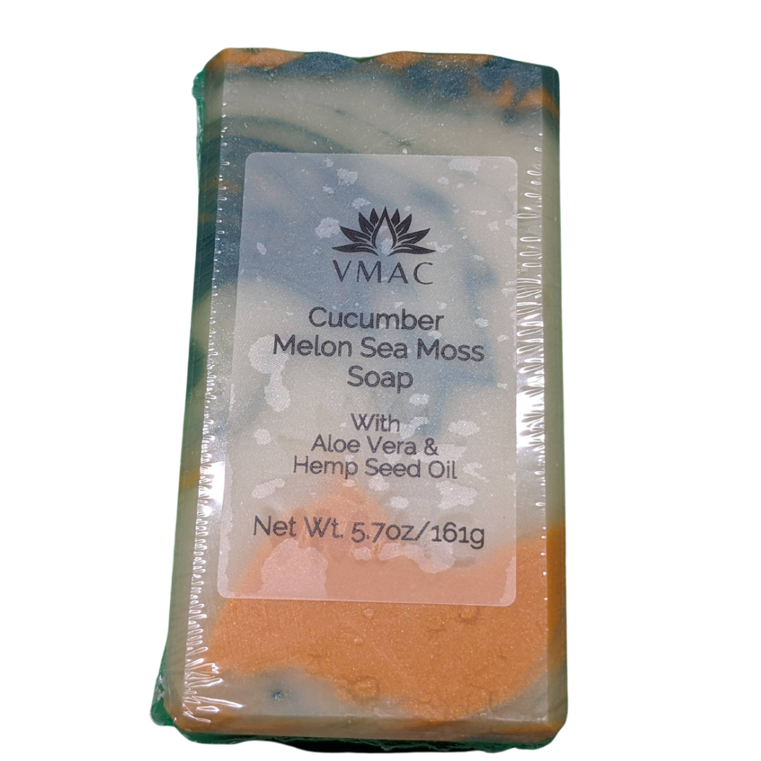 VMAC Cucumber Melon Sea Moss Soap